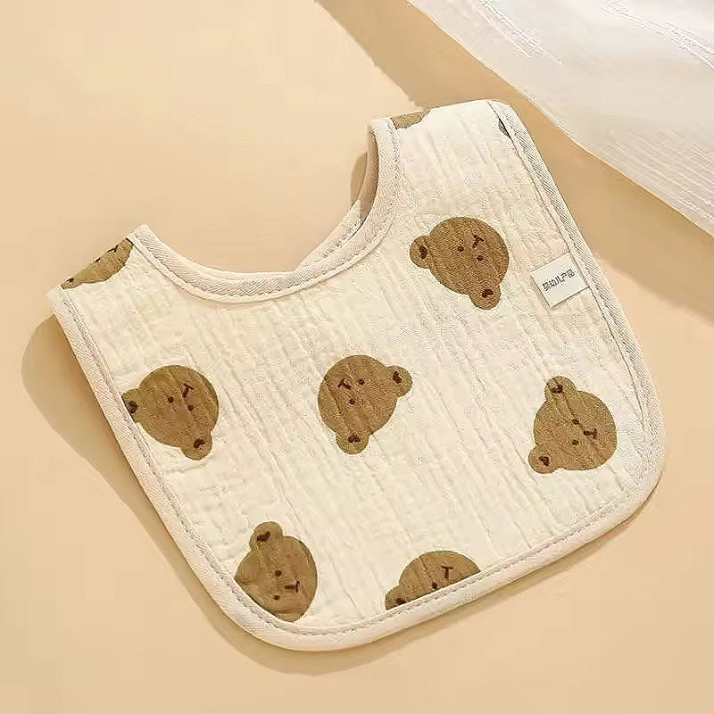 Baby waterproof Cloth Bibs. 2 pcs set.