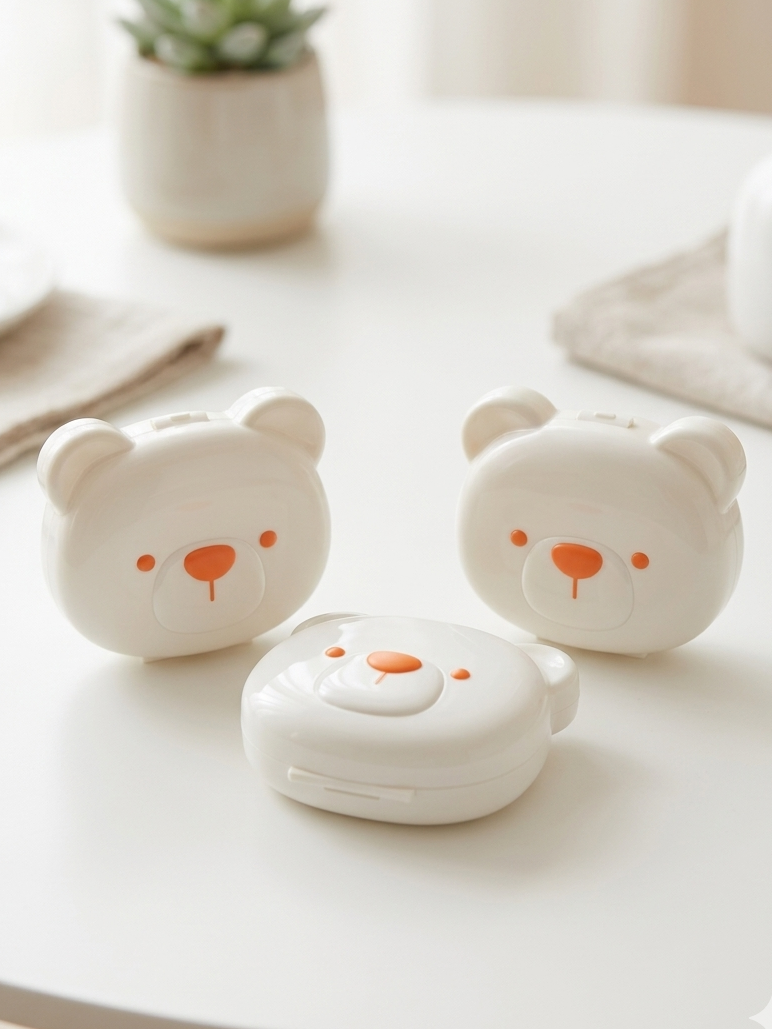 Bear shape manual nails trimmer kit.