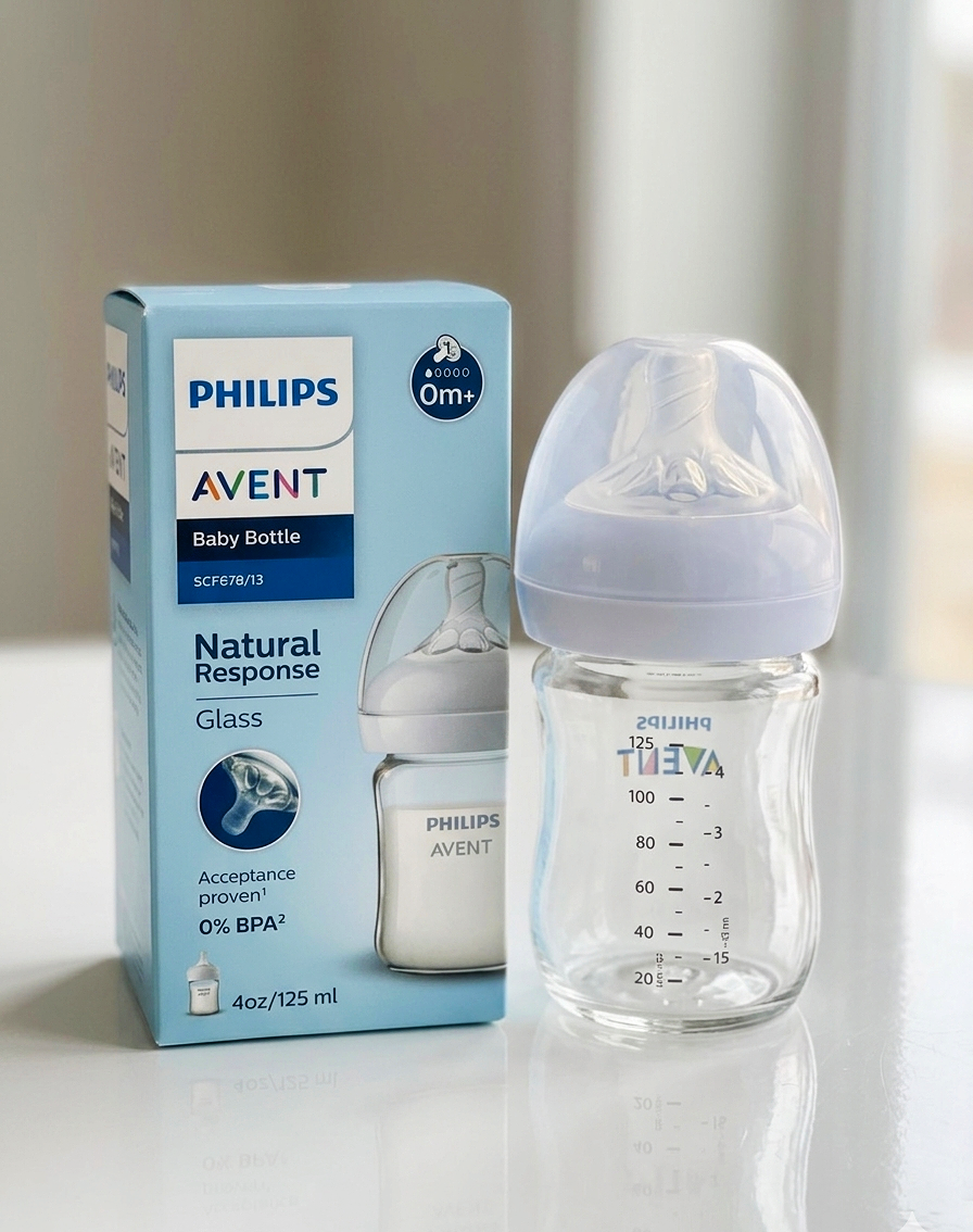 Phillips Avent Natural Response Glass feedar 125ml.