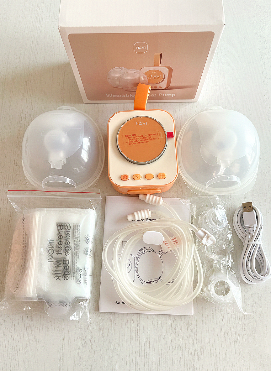 NCVI double electric breastpump. Model: 8123 (US veriant)