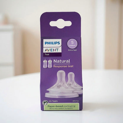 Philips Avent Natural Response Teat (Size 5 - Extra Fast)