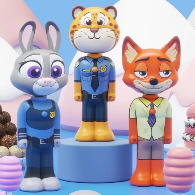 Zootopia 3D Kids Brush