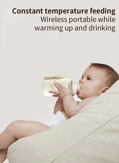 RECHARGABLE PORTABLE BABY BOTTLE WARMER.