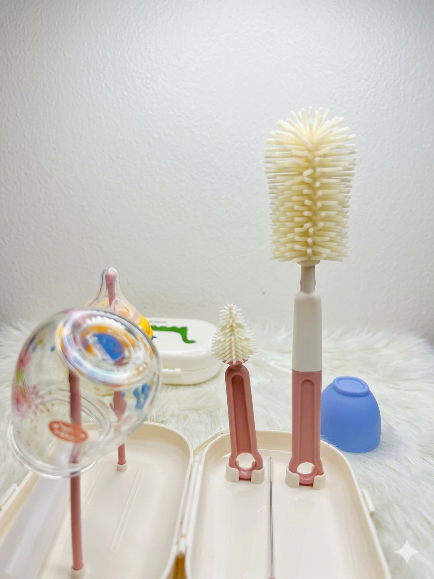 Bottle brush Travel set.