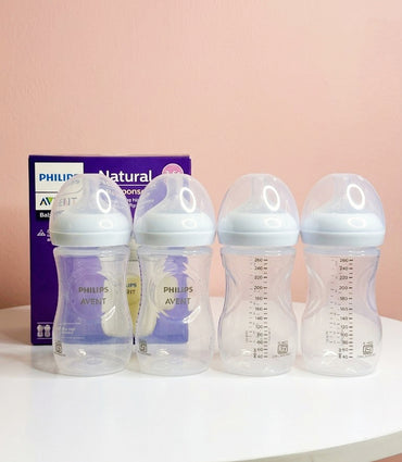 Philips Avent Natural Response Baby Bottle Twin Pack (260ml/9oz)