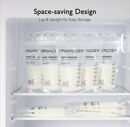 Momcozy breastmilk storage bags. (10 pcs) (disposable)