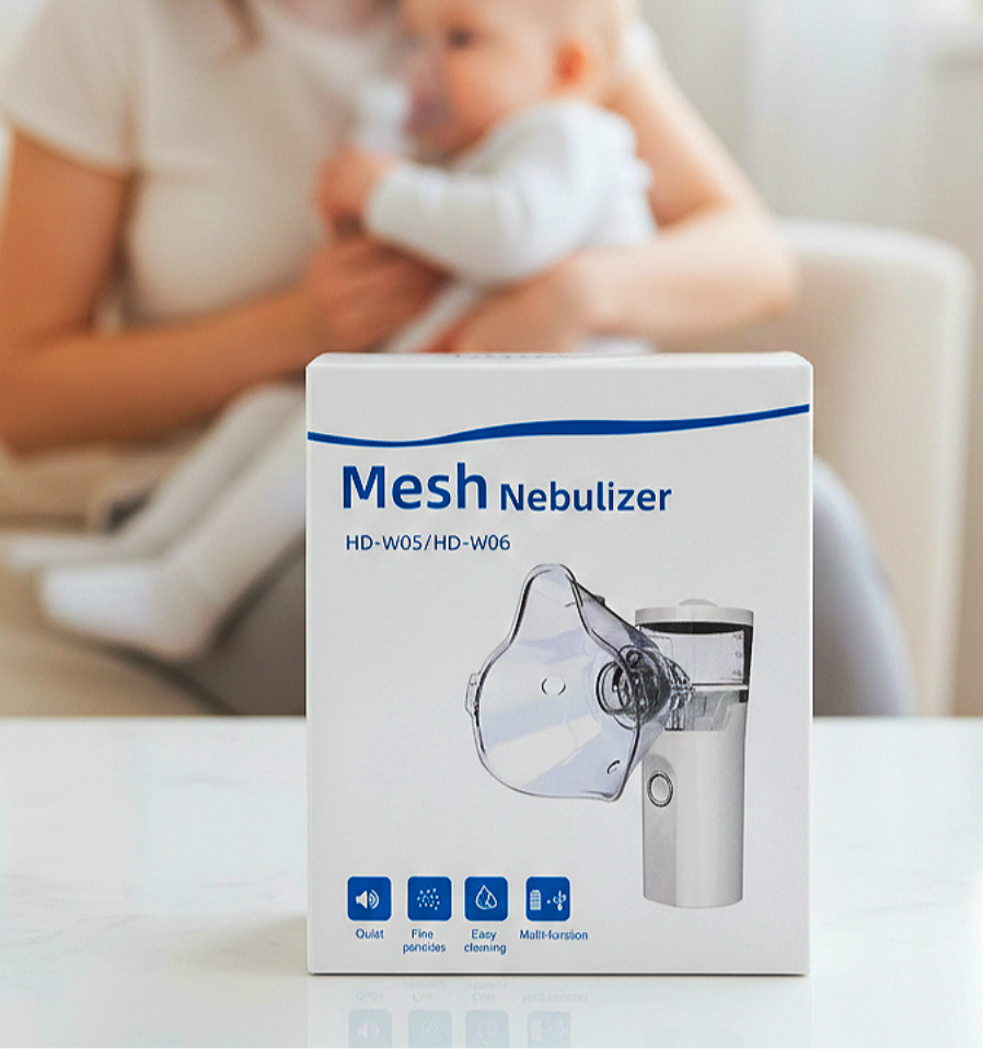 Portable nebuliser.