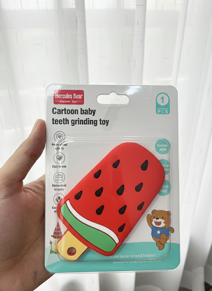 Cartoon Baby Teethers(Hercules Bear)