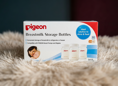 Pigeon Breastmilk Storage Bottles.(MADE IN JAPAN)