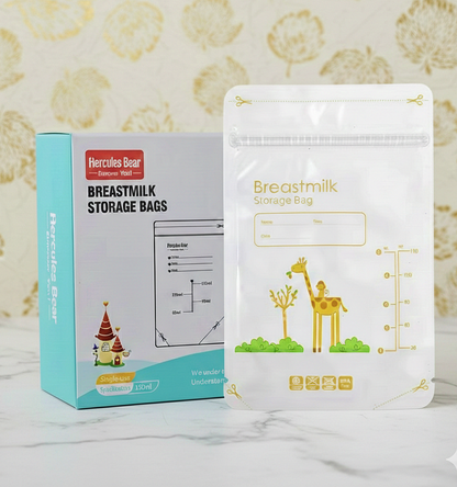 Breastmilk storage bags .(disposable)