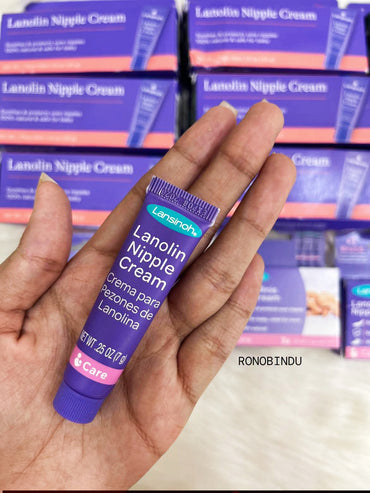Lansinoh Lanolin Minis nipple cream.