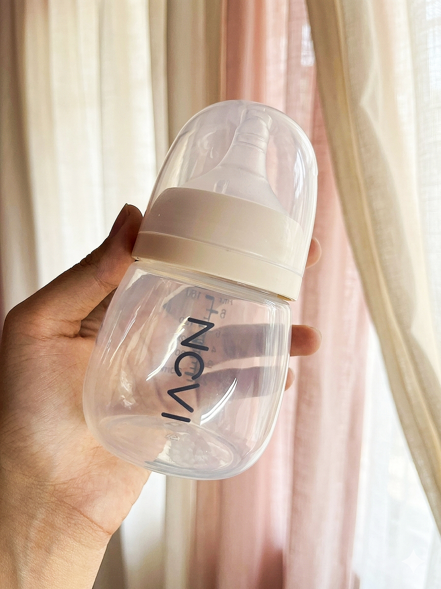 NCVI Wide-Neck plastic Feeding  Bottle.