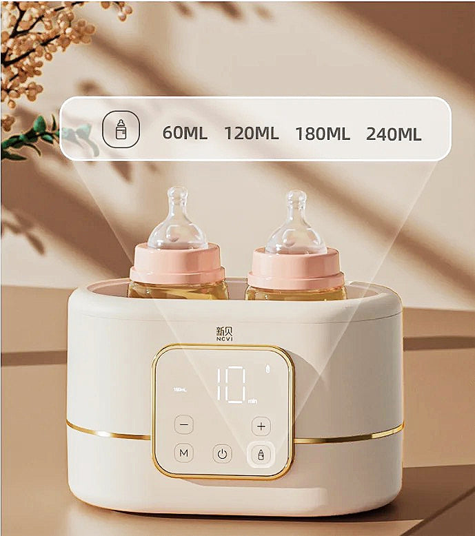 NCVI double bottle warmer + sterilizer.