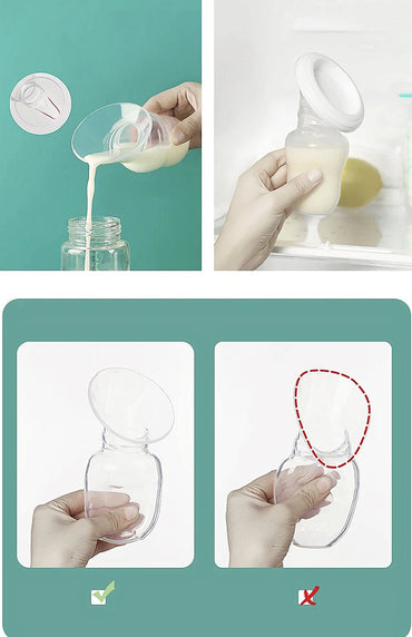 Phanpy silicon milk collector.( Hakka pump)