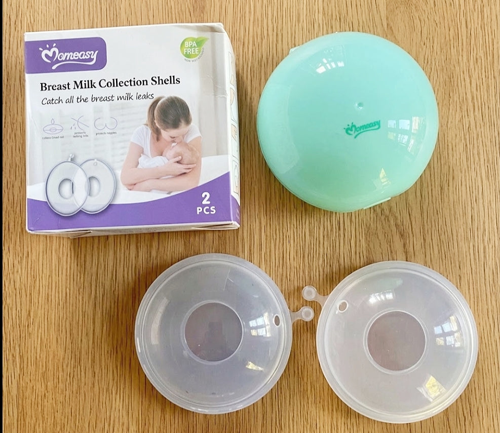 Momeasy Silicone Breast Milk Collection Shells (Set of 2)