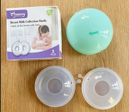 Momeasy Silicone Breast Milk Collection Shells (Set of 2)