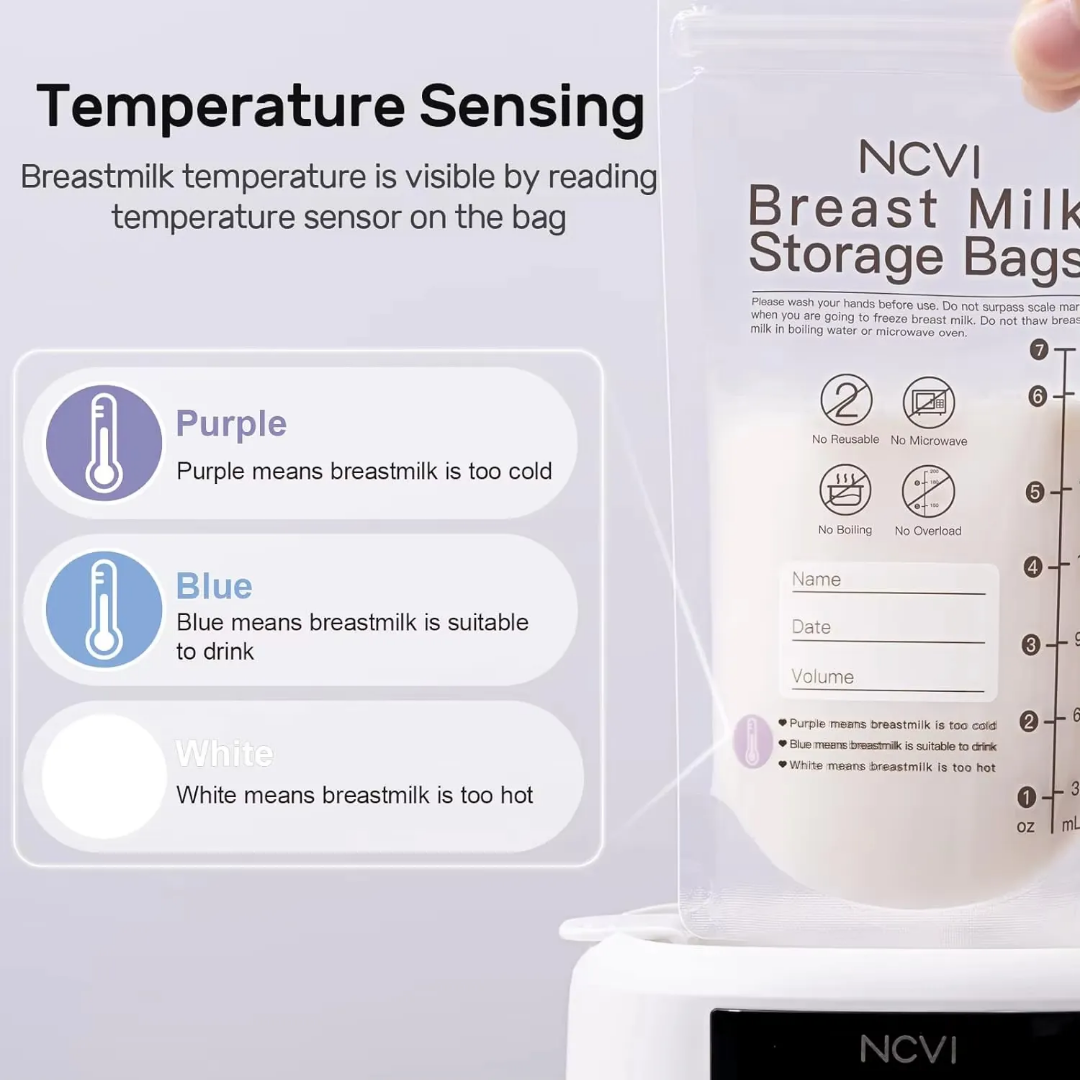 NCVI Breast Milk Storage Bags (90 Count)