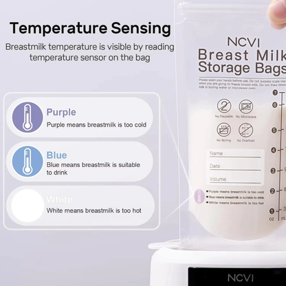 NCVI Breast Milk Storage Bags (90 Count)