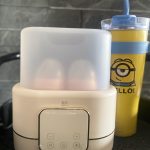 Ncvi double warmer + sterilizer.baby bottle warmer plus sterilizer