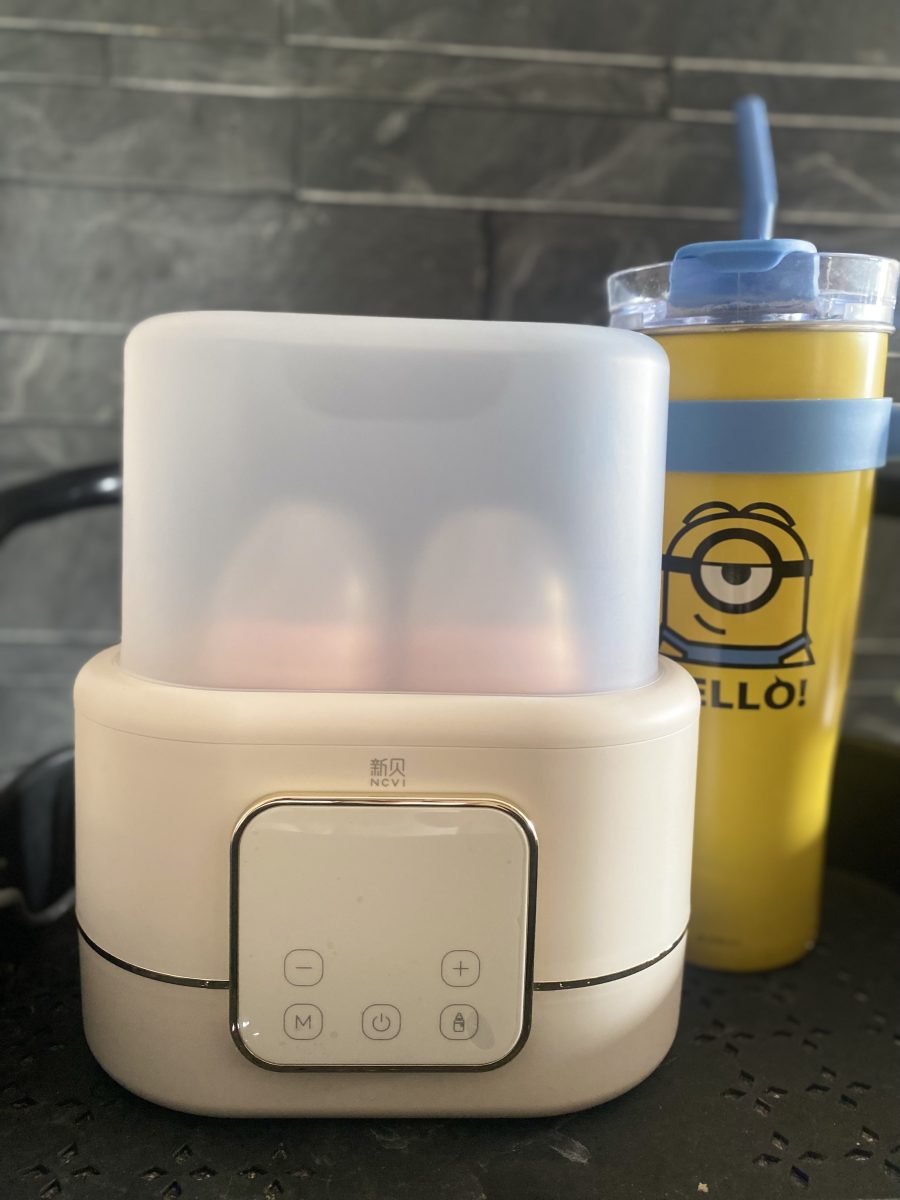 Ncvi double warmer + sterilizer.baby bottle warmer plus sterilizer