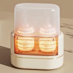 Ncvi double warmer + sterilizer.baby bottle warmer plus sterilizer