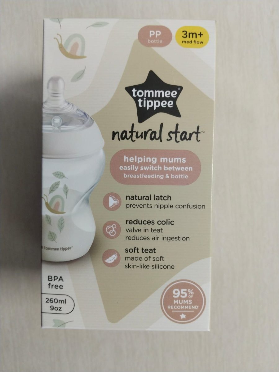 Tommie Tippee Anti Cholic Natural Start Feeding Bottle 125 ml - Image 2
